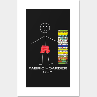 Funny Mens Fabric  Guy Posters and Art